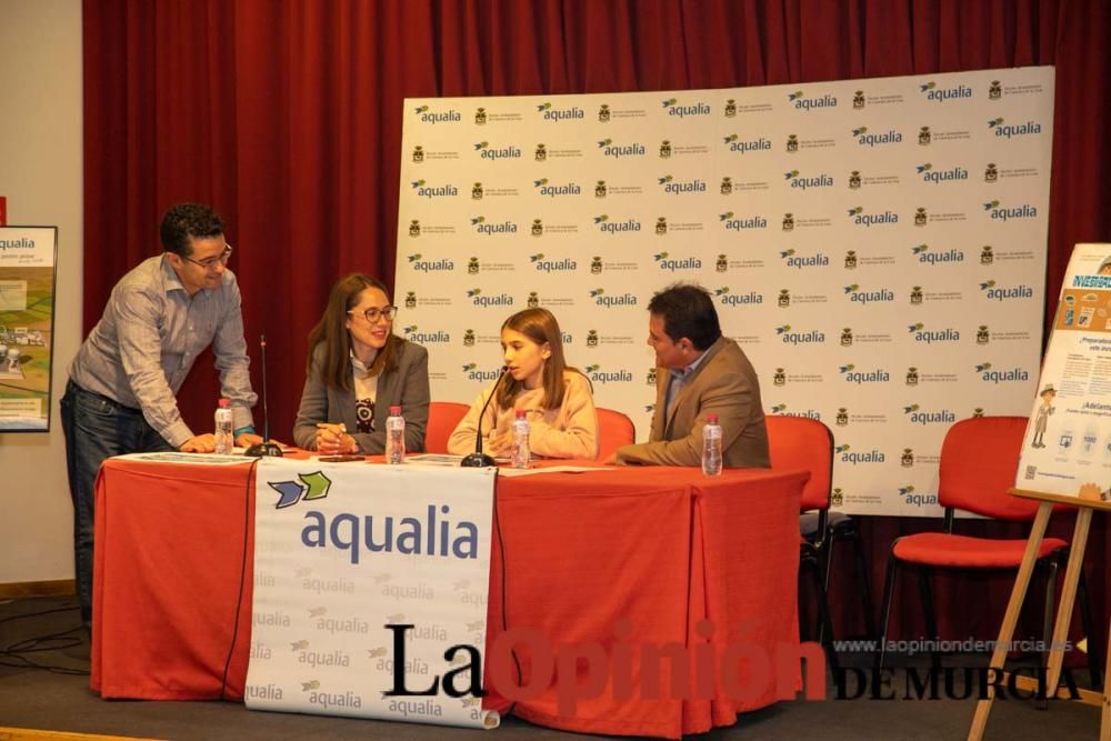 Entrega de premios Aqualia en Caravaca