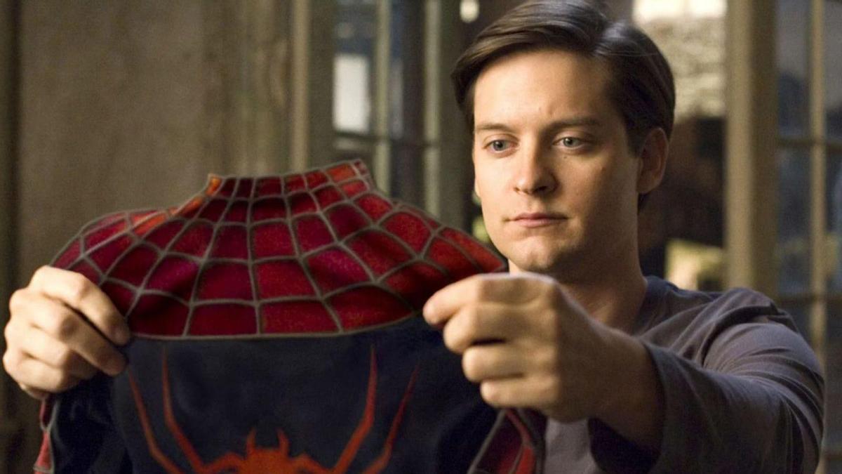 Tobey Maguire, en 'Spider-Man'.