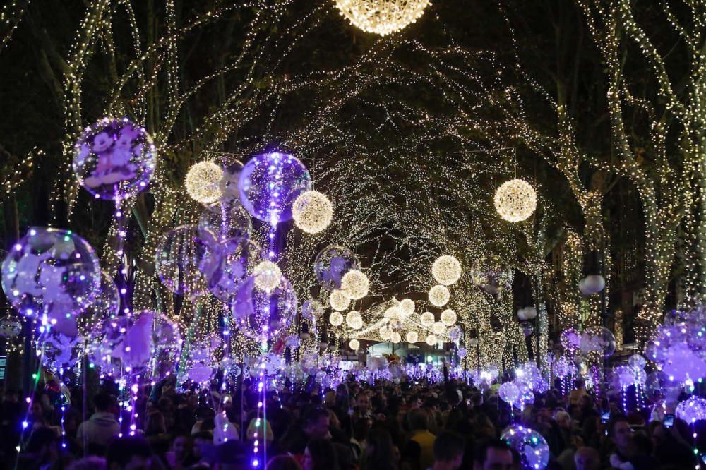 weihnachten palma mallorca lichter