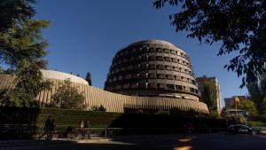 Archivo - Fachada de la sede del Tribunal Constitucional de España, a 26 de septiembre de 2025, en Madrid (España).