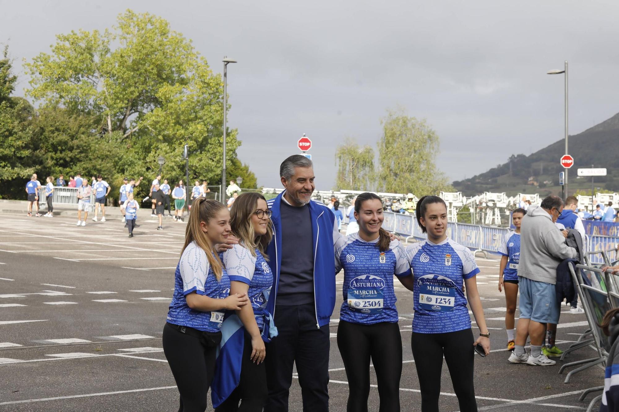 EN IMÁGENES: Así ha sido la carrera por el centenario del Real Oviedo