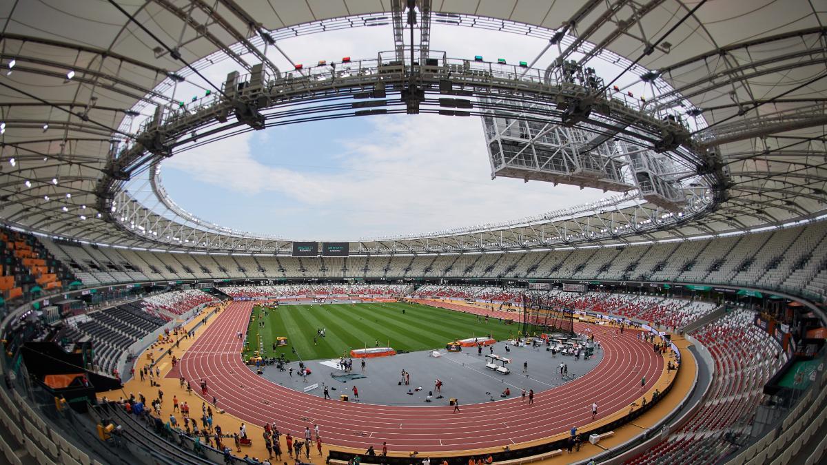 El National Athletics Centre de Budapest, este viernes por la mañana