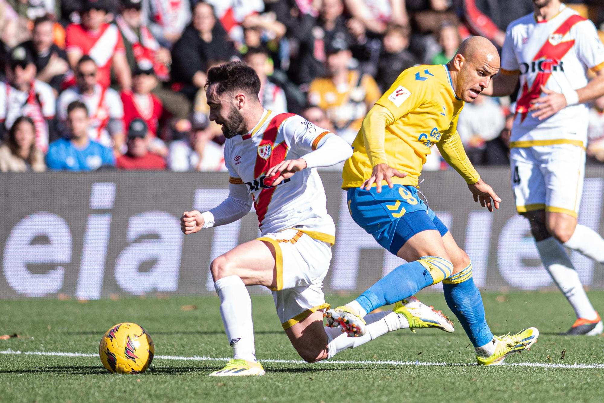 Partido entre el Rayo Vallecano y la UD Las Palmas