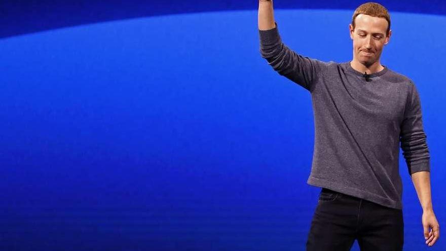 Mark Zuckerberg, durante la conferencia en San José (EE UU). // Faro