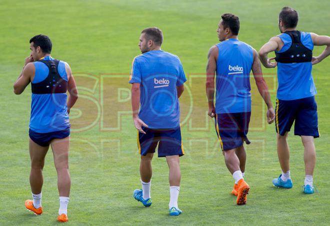 El primer entrenamiento del Barça 2015-2016 al completo, en imágenes