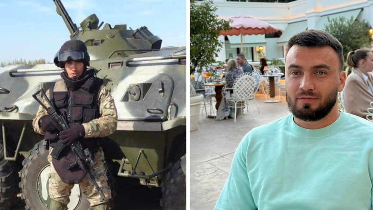 Hennaddi Derymarko, residente en Torrevieja, estuvo cinco años en el Ejército ucraniano (izq.), luchando en el Donbás.