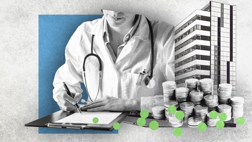 Los médicos piden bajar de 1.000 a 211 euros el recorte por pasar consulta privada