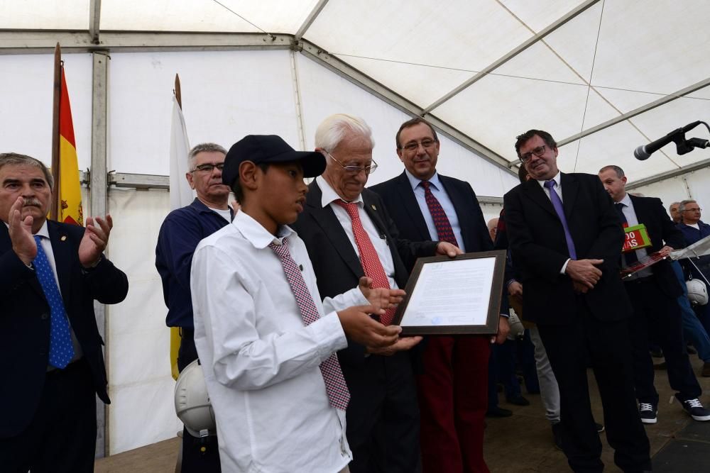 Homenaje al Padre Ángel en La Rebollada