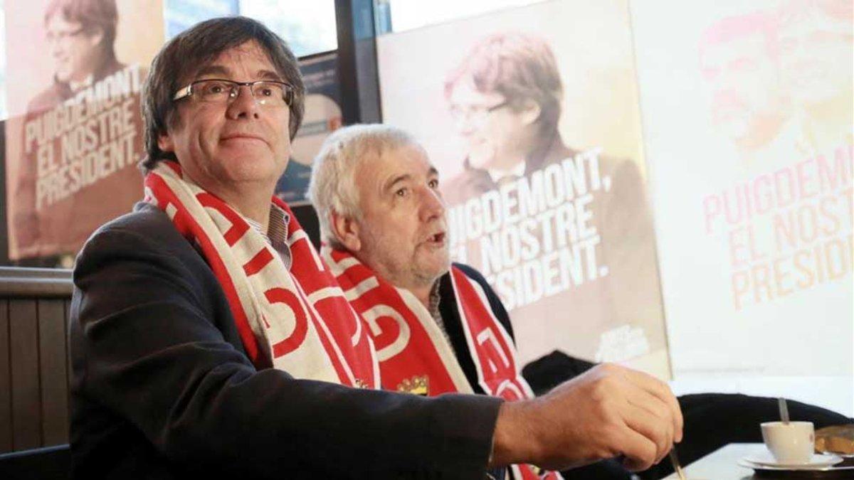 Carles Puigdemont, fan declarado del Girona