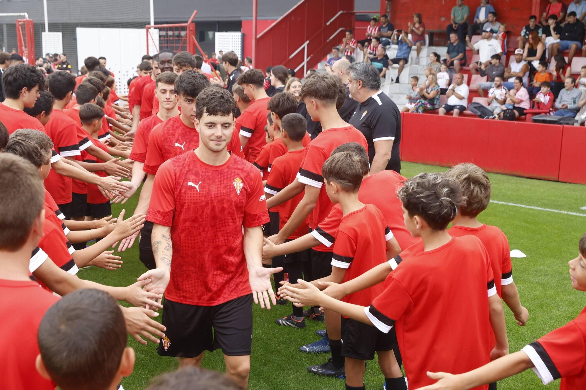 EN IMÁGENES: Primer entrenamiento de Sporting tras el regreso de las vacaciones
