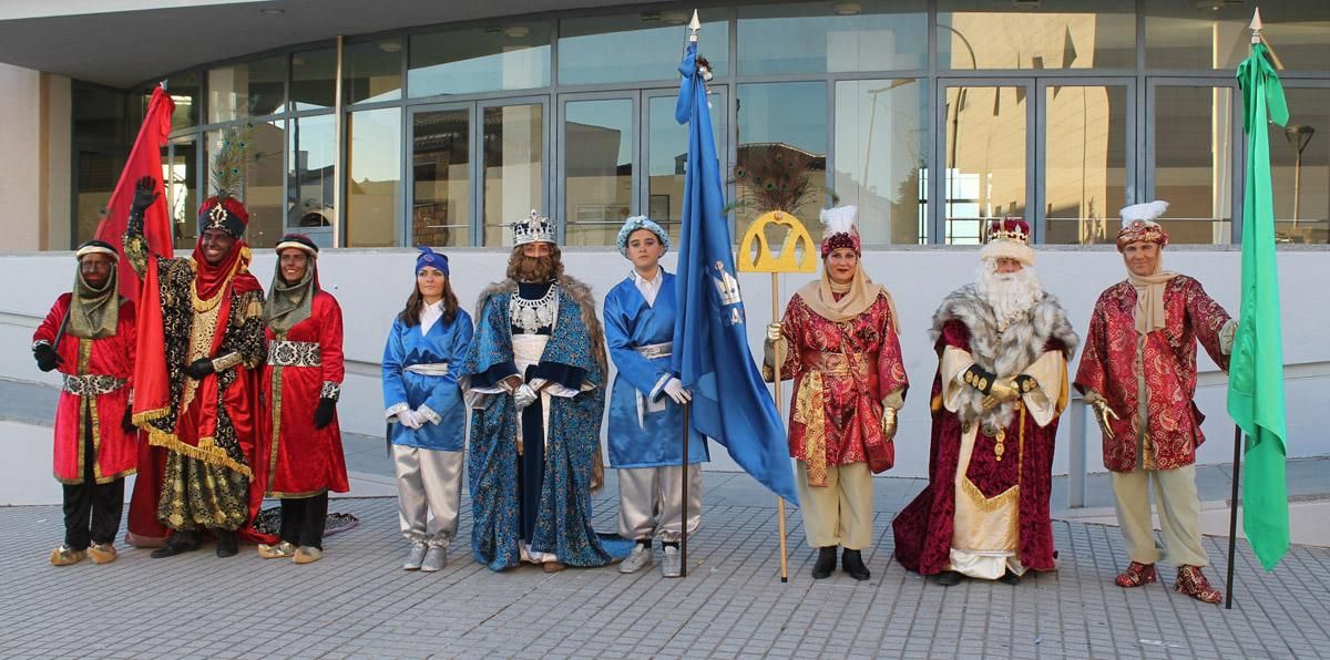 La visita de los Reyes Magos a los pueblos de la provincia