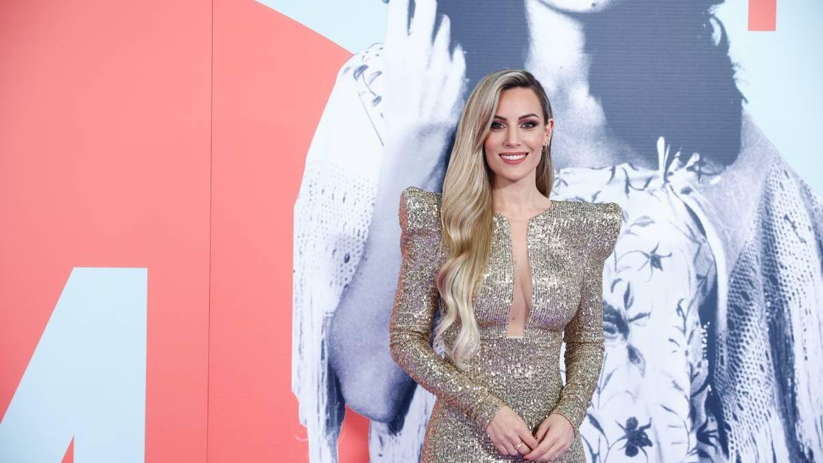 Edurne en el concierto homenaje a Rocío Jurado