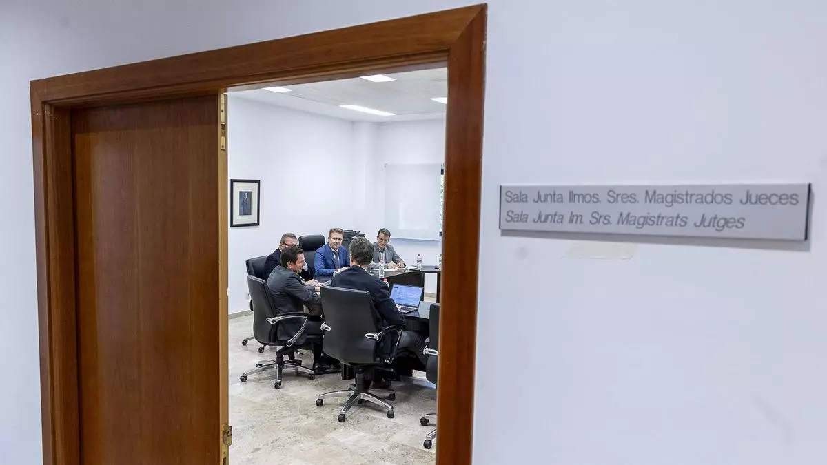 El TSJ reclama refuerzos para la Audiencia de Alicante, Novelda y San Vicente