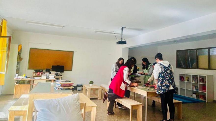 El CP Santiago Apóstol de Mieres, a punto de estrenar su nueva biblioteca