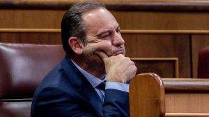 Archivo - El diputado del Grupo Mixto, José Luis Ábalos, durante un pleno en la Cámara Baja, a 11 de febrero de 2025, en Madrid (España).
