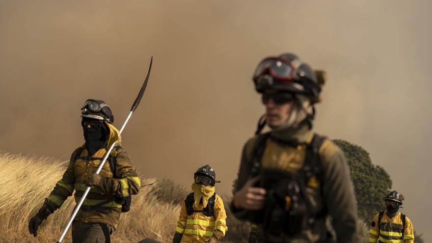 Un incendio forestal en Arbo, controlado tras afectar a unas 30 hectáreas