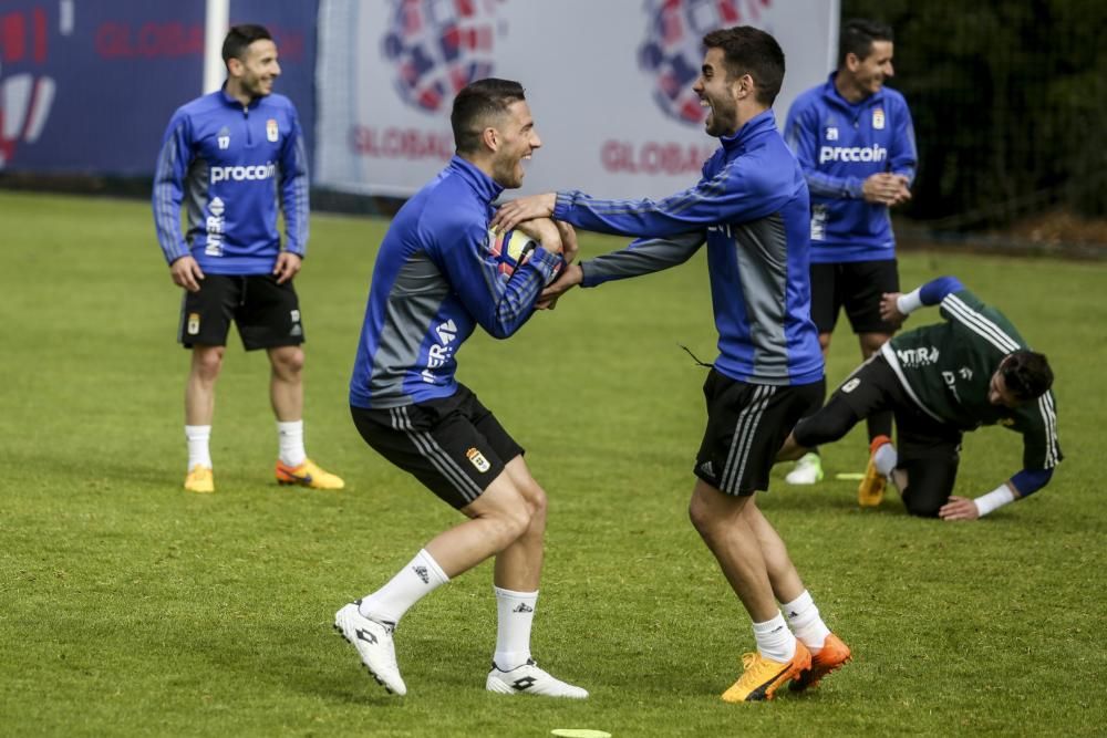 Entrenamiento del Real Oviedo