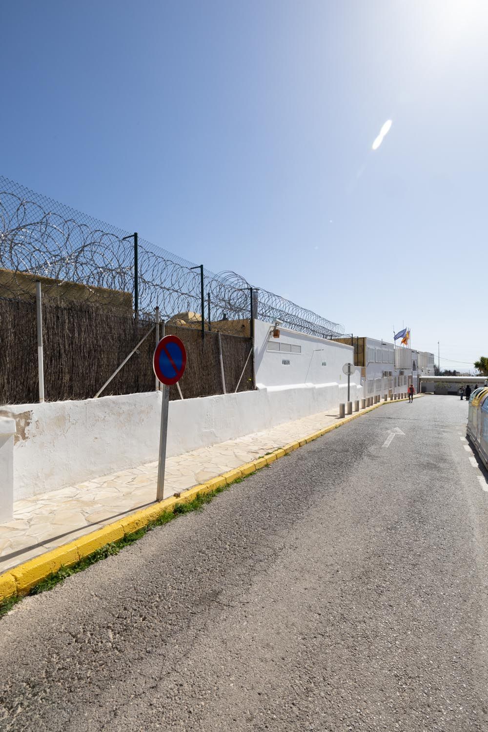 Concentración de los funcionarios de prisiones en Ibiza