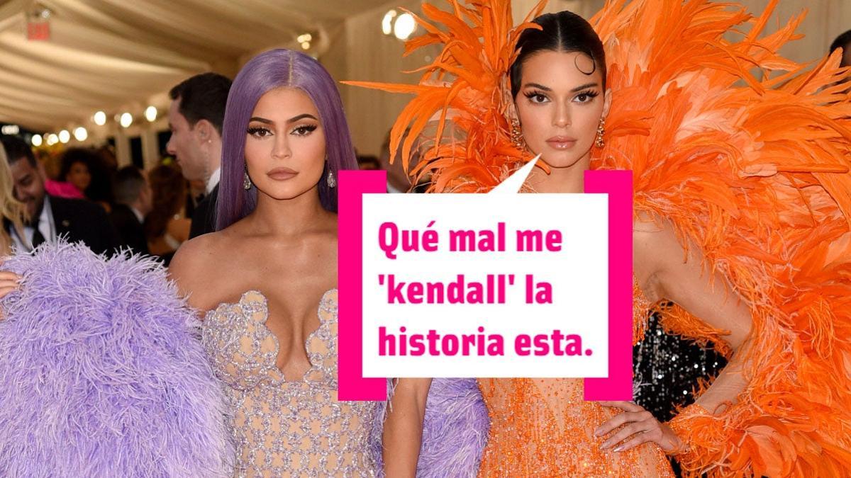 Kylie y Kendall Jenner en la gala del MET (2019)