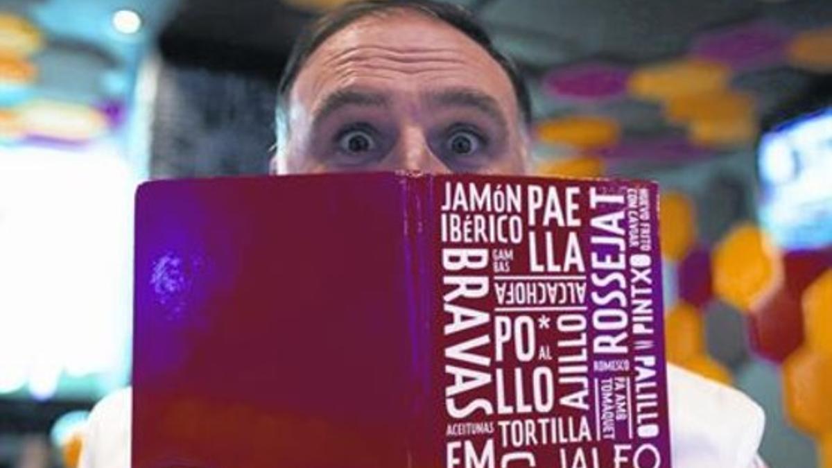 José Andrés, el pasado 15 de noviembre, al recibir la ciudadanía estadounidense.