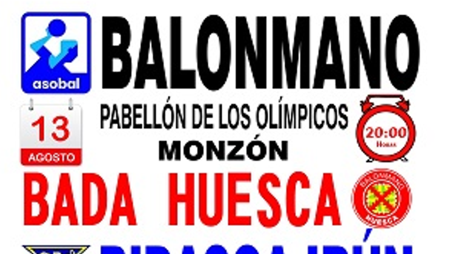 Balonmano Partido Bada Huesca - Bidasoa Irún