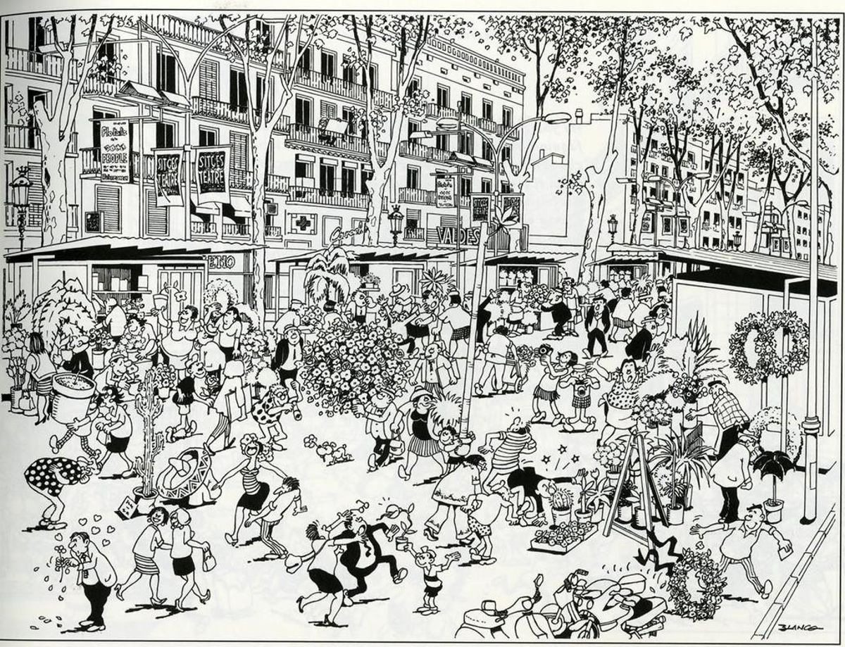 zentauroepp41466102 ilustracion rambla de les flors  del libro barcelona de blan180103165134