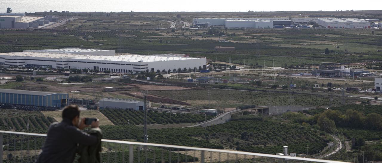 Terrenos de Parc Sagunt II donde irá la gigafactoría de Volkswagen.