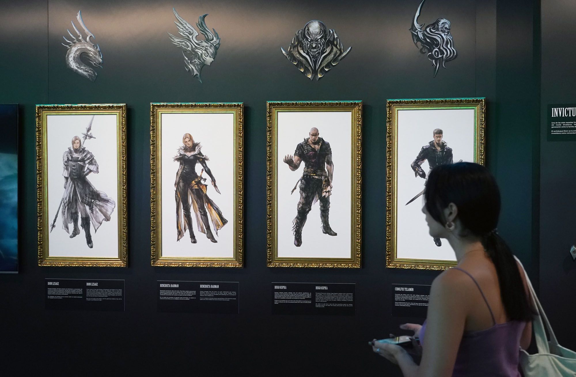 'Final Fantasy: The Exhibition', en el OXO Museo del Videojuego de Málaga.