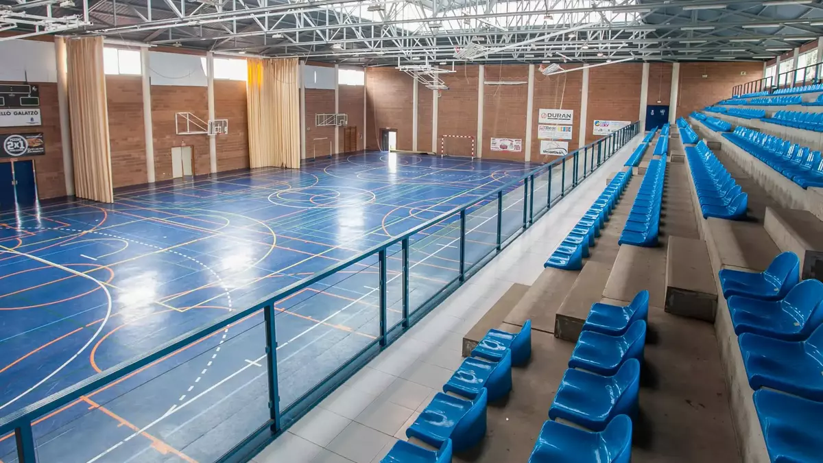 Pabellón Galatzó de Calvià, imagen de la pista de fútbol sala