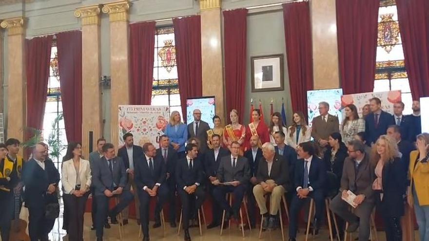 Presentación del programa de las Fiestas de Primavera de Murcia