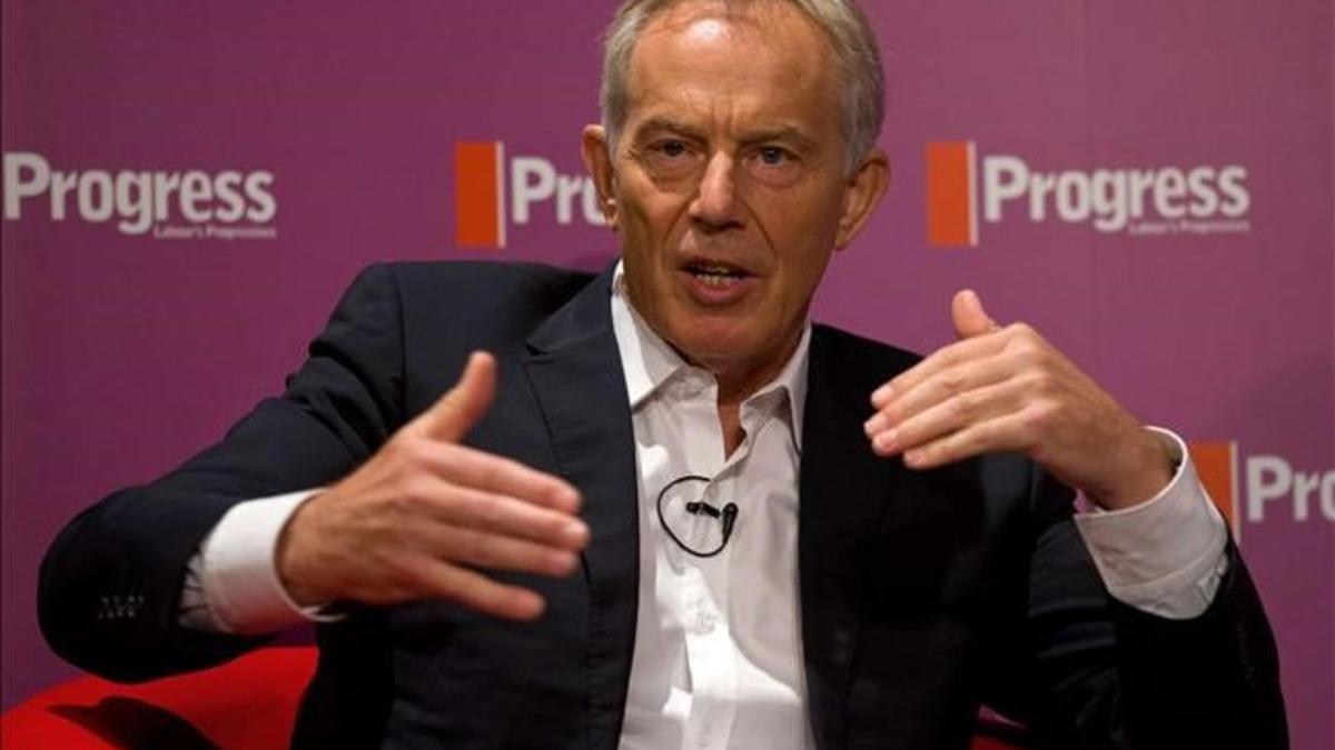 Tony Blair en un acto en Londres.