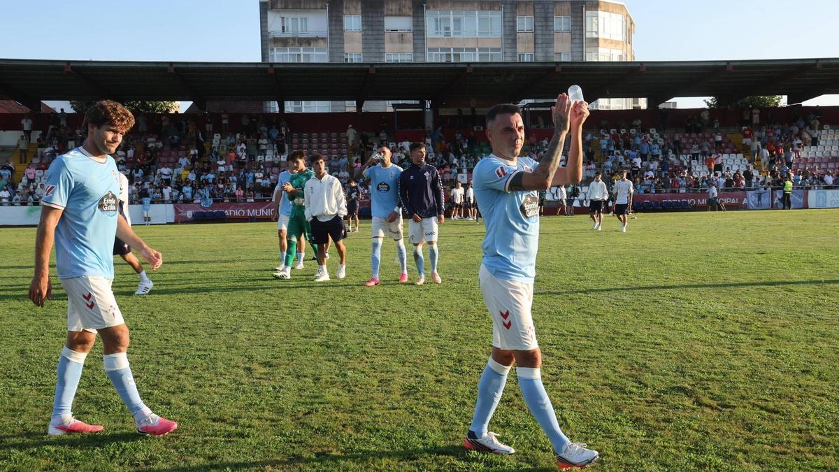 Iago Aspas agradece el apoyo de los aficionados.