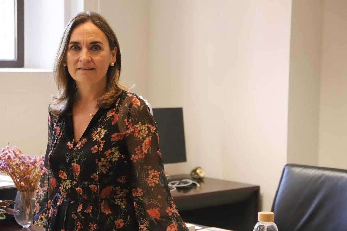 María José Polo, vicerrectora de Política Científica de la UCO.