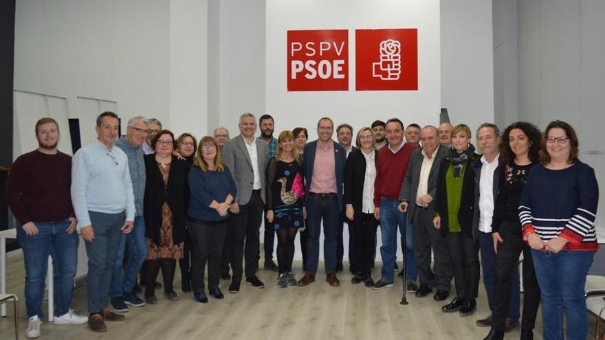 Puig y Laguna, protagonistas del primer acto de precampaña del PSPV de Castelló