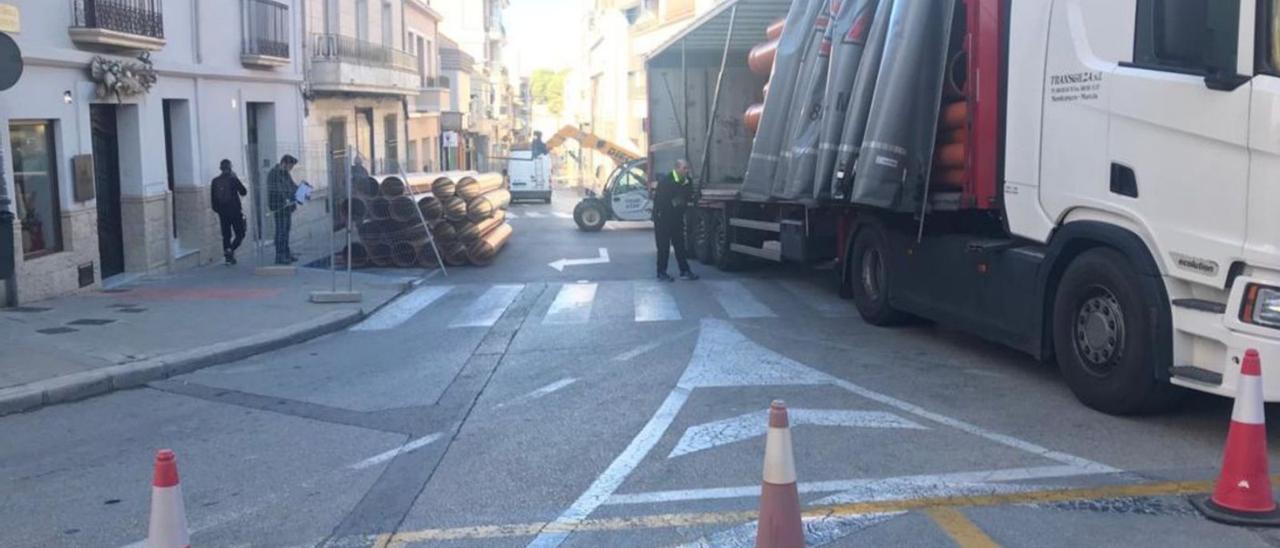 El inicio de la primera fase del proyecto de revitalización del centro urbano de Petrer. |