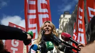 Yolanda Díaz acusa al PP de "ponerse del lado" de Milei