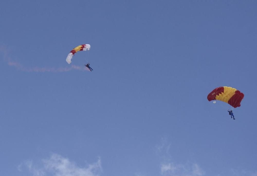 Acto de relevo de mando de la Base Aérea de Alcantarilla