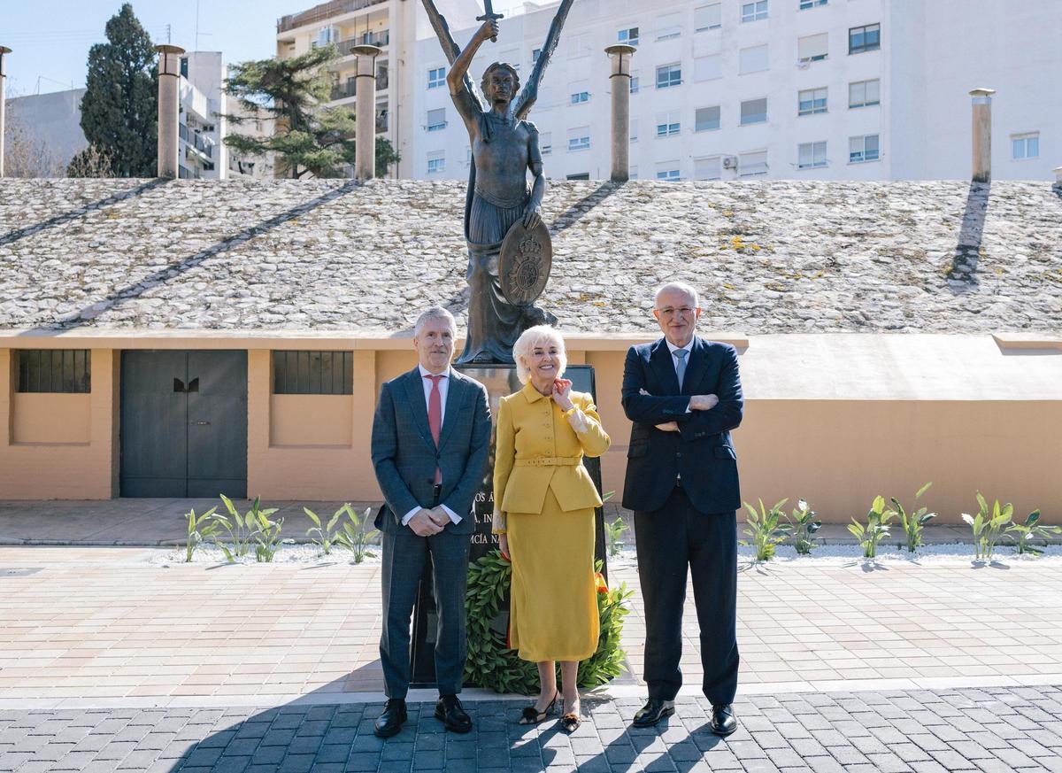 Hortensia Herrero, Grande Marlaska y Juan Roig