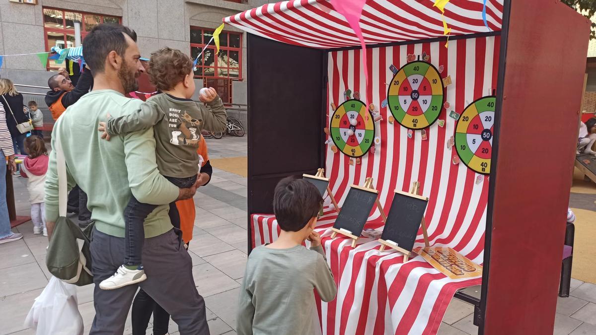 Los más pequeños disfrutaron en Massanassa de actividades lúdicas.