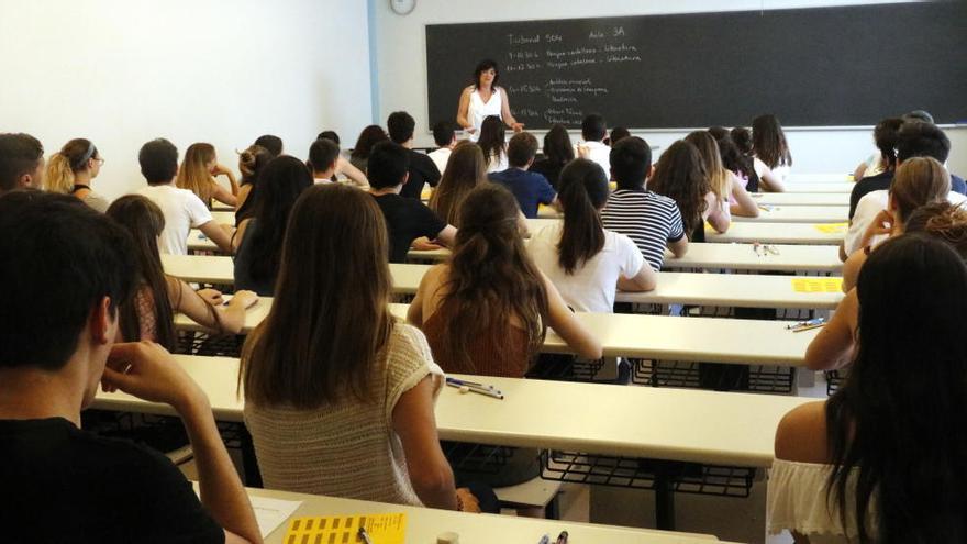 La selectivitat comença avui per a 3.057 alumnes gironins