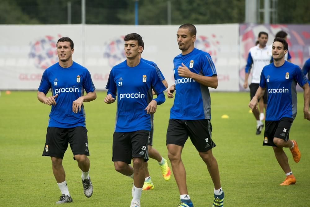 Entrenamiento del Oviedo