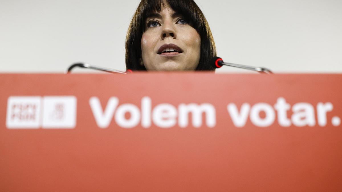 La ministra de Ciencia y secretaria general del PSPV-PSOE, Diana Morant.