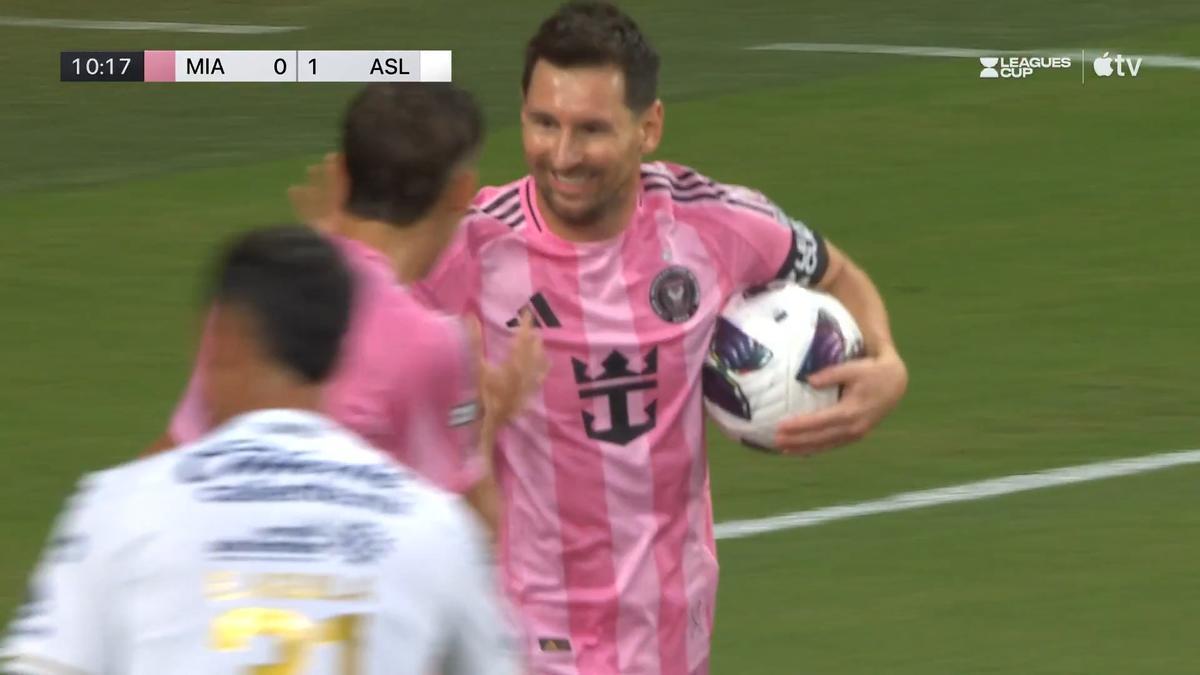 El golazo de Messi en la MLS