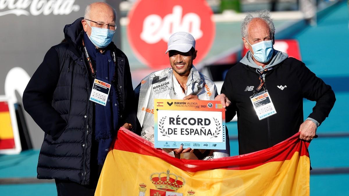 Foto de archivo del atleta Hamid Ben Daoud