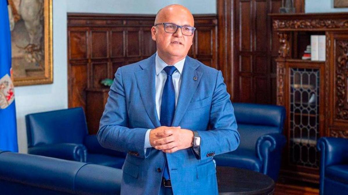Manuel Baltar, presidente de la Diputación de Ourense