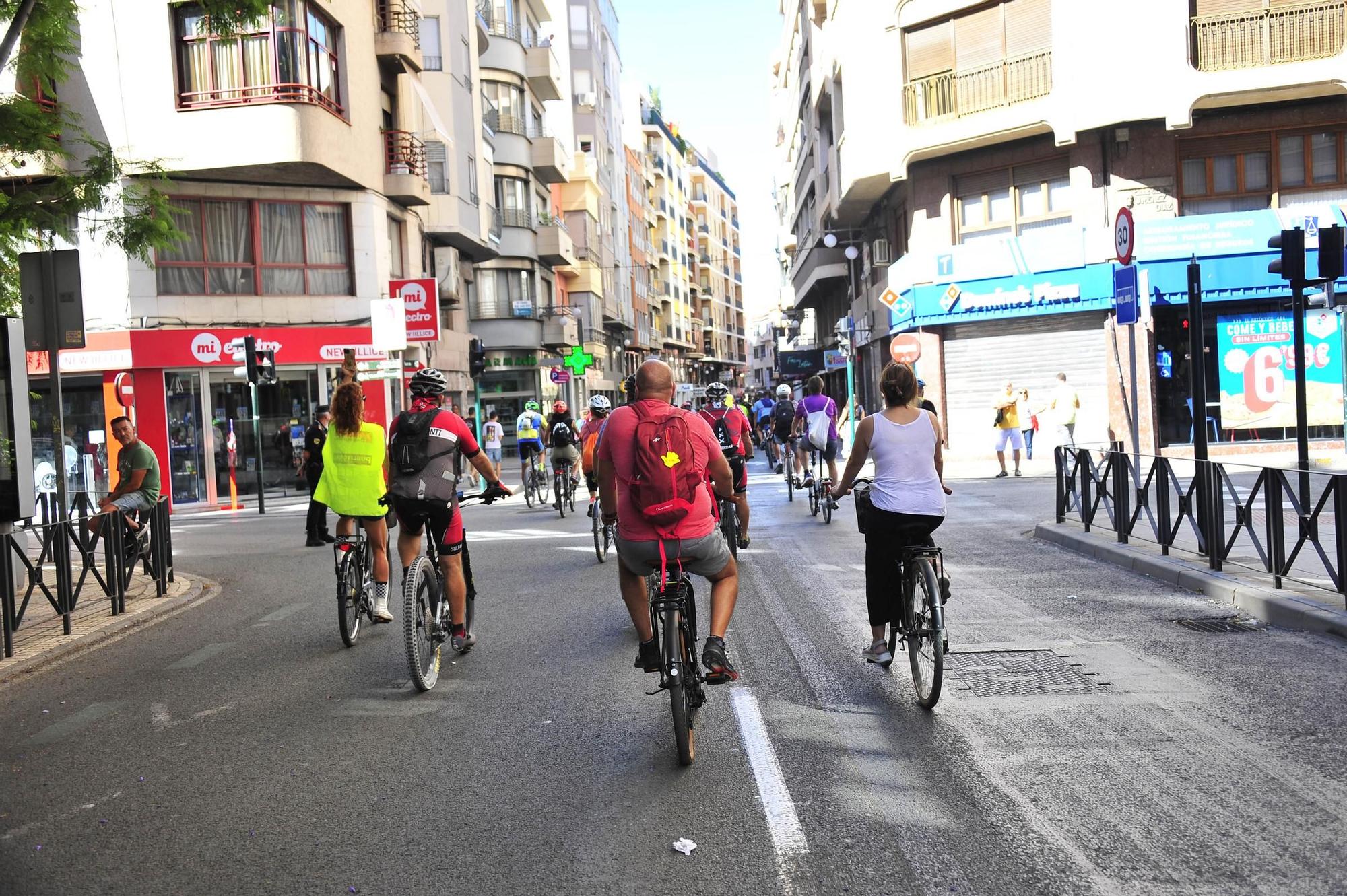 Segunda 'bicifestación' en Elche