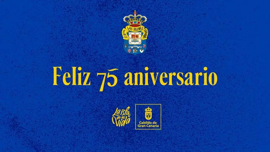El Cabildo felicita a la UD Las Palmas por sus 75 años de trayectoria como emblema deportivo y social de Gran Canaria