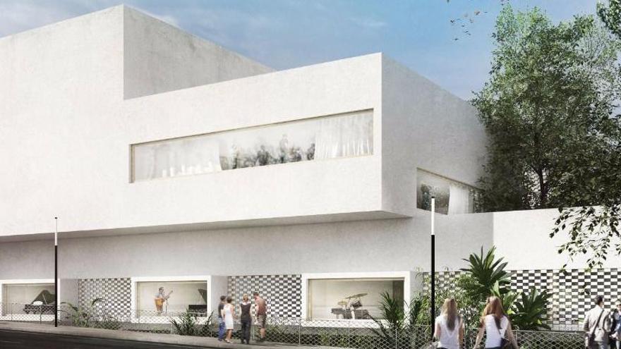 La construcción de la Casa de la Música de Ibiza sale a licitación por cinco millones