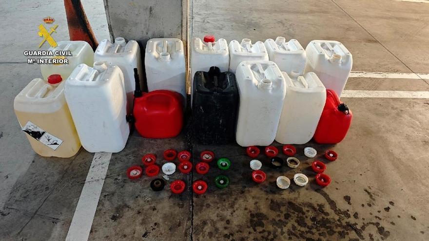 Nueve detenidos por presunto ‘petaqueo’ de combustible en el sureste de Gran Canaria