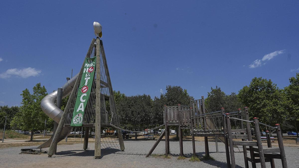 Una imatge del parc Jordi Vilamitjana.
